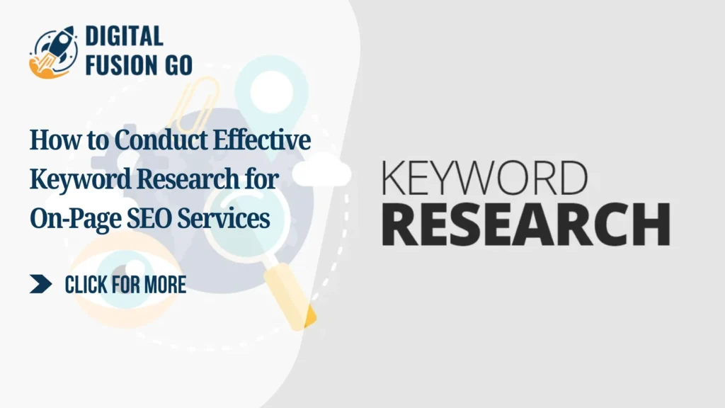 Conduct Effective Keyword Research