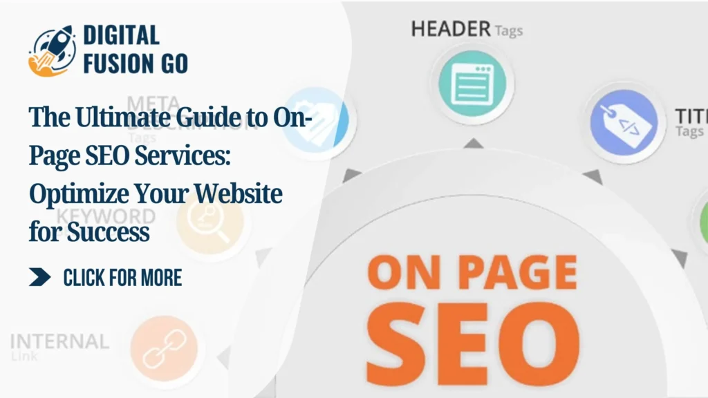 Ultimate Guide to On-Page SEO Services